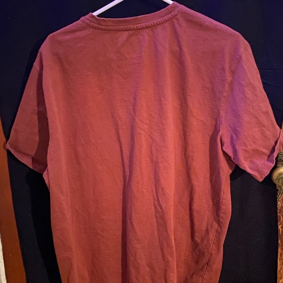 Wrangler Workwear Henley Shirt in Brown - Picture 6 of 8